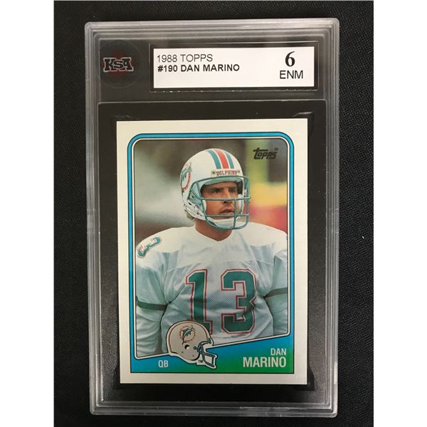 1988 TOPPS #190 DAN MARINO (6 ENM)