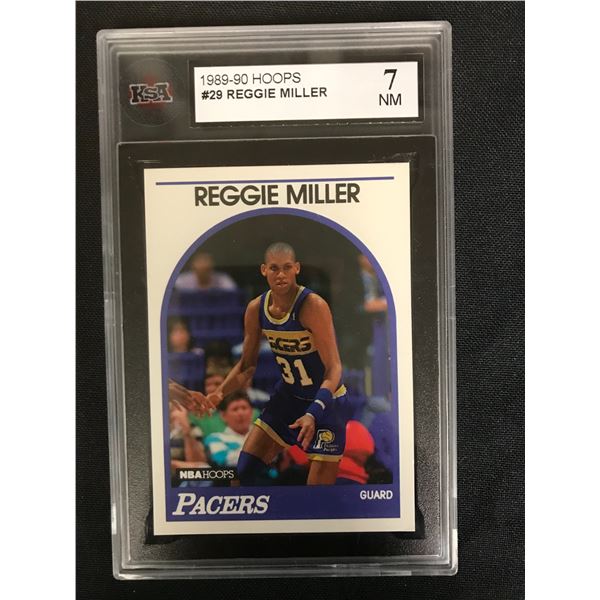 1989-90 HOOPS #29 REGGIE MILLER (7 NM)