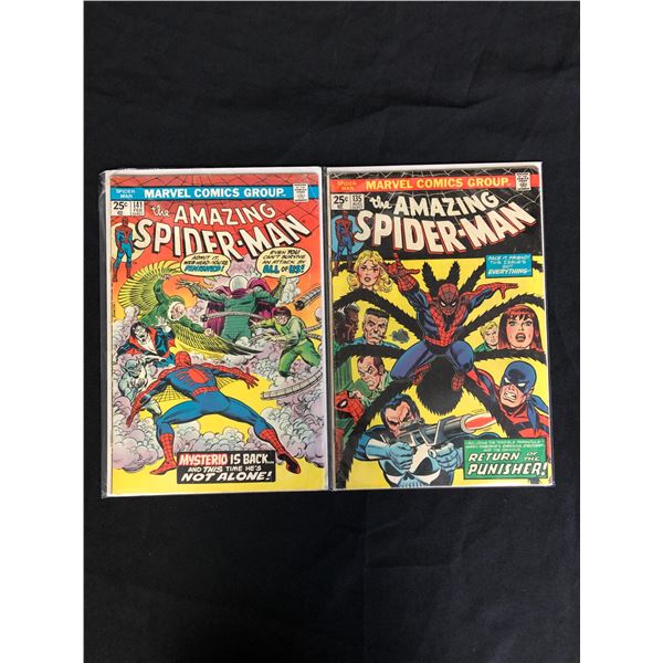 THE AMAZING SPIDER-MAN #141 & #135 (MARVEL COMICS)