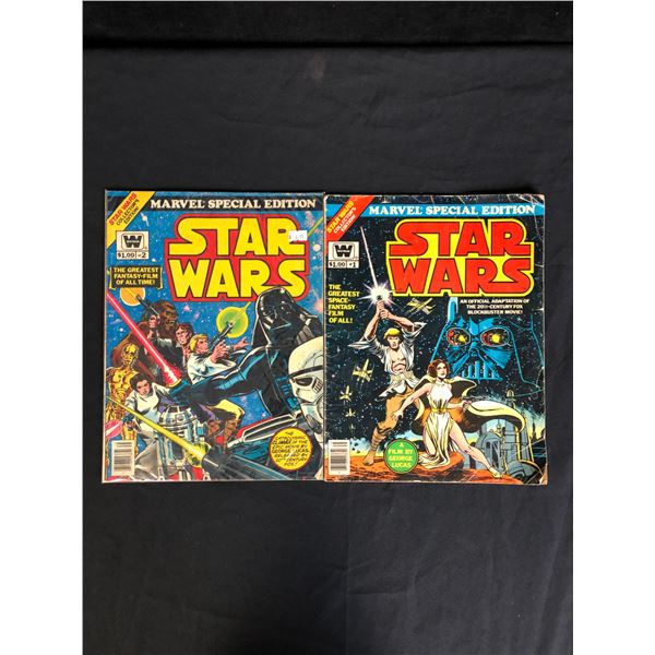 STAR WARS #1-2 (WHITMAN COMICS)