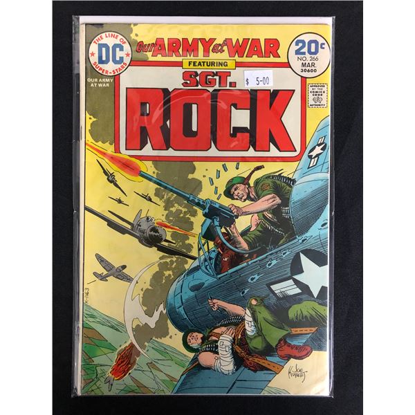 ARMY OF WAR FEATURING SGT. ROCK #266 (DC COMICS)