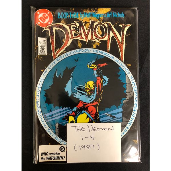 THE DEMON #1-4 (DC COMICS) 1987