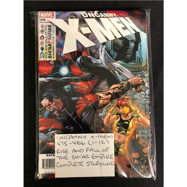 UNCANNY X-MEN #475-486 (MARVEL COMICS)