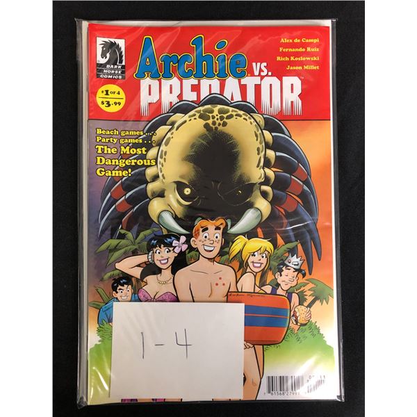ARCHIE vs. PREDATOR #1-4 (DARK HORSE COMICS)