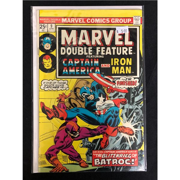MARVEL DOUBLE FEATURE #9 (MARVEL COMICS)