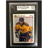 Image 1 : 1991-92 UPPER DECK #26 NIKLAS LIDSTROM Rookie Card (9.5 NGM)