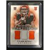 Image 1 : 2013 Panini Momentum Team Threads Triple Materials 185/299 Tyler Eifert #22 Rookie