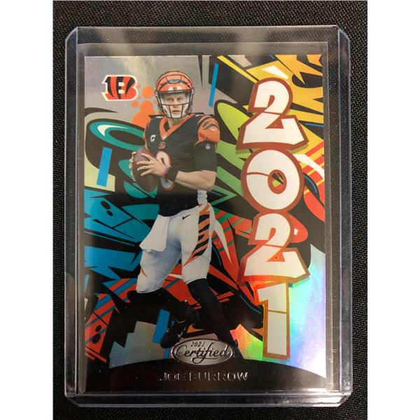 2021 Panini Certified Football JOE BURROW Graffiti Insert #2021-3