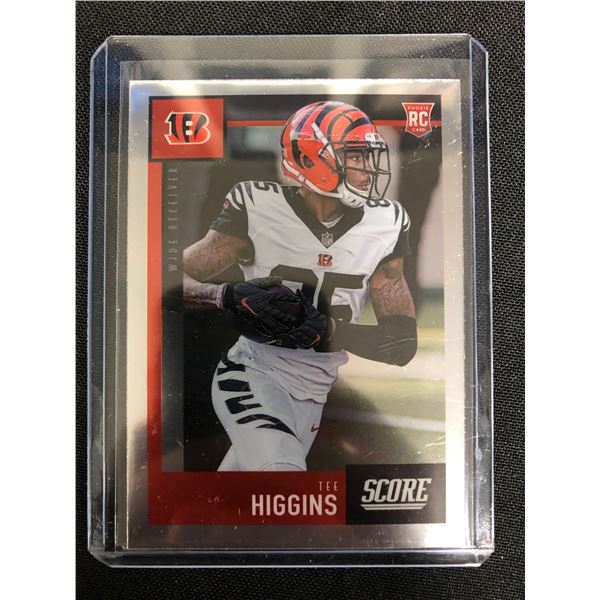 2020 Chronicles Score Tee Higgins Rookie Card #450 Cincinnati Bengals