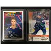 Image 1 : QUINN HUGHES HOCKEY CARD LOT