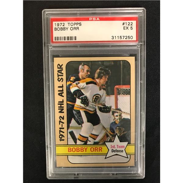 1972 TOPPS #122 BOBBY ORR (EX 5)