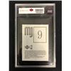 Image 2 : 1998 U.D INTERNATIONAL #9 MICHAEL JORDAN MJ Stickers (7.5 NMM+)
