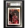 Image 1 : 1991-92 HOOPS #30 MICHAEL JORDAN (9 MINT)