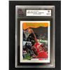Image 1 : 1991-92 HOOPS #536 MICHAEL JORDAN Active Leader (9 MINT)