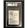 Image 2 : 1998 U.D INTERNATIONAL #13 MICHAEL JORDAN MJ Stickers (9 MINT)