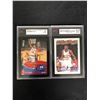 Image 1 : 1990s GRADED BASKETBALL CARD LOT (G.HILL/ D.MUTOMBO)