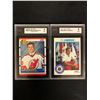 Image 1 : 1990s GRADED HOCKEY CARD LOT (M. BRODEUR/ E. LINDROS)