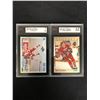Image 1 : 1990s GRADED HOCKEY CARD LOT (P. BURE/ E. LINDROS)