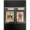 Image 1 : NHL HOCKEY GRADED ROOKIE CARD LOT (D. KREJCI/ M. LEMIEUX)