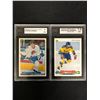 Image 1 : PETER FORSBERG GRADED HOCKEY CARD LOT