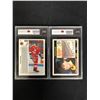 Image 2 : JAROMIR JAGR GRADED HOCKEY CARD LOT