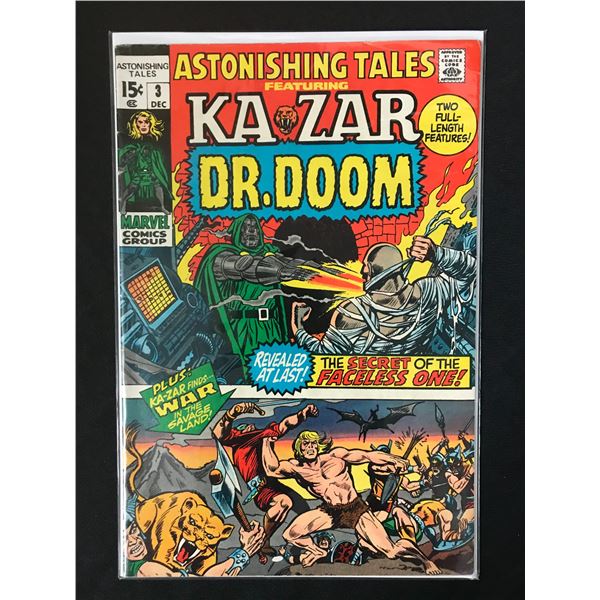 ASTONISHING TALES #3 (MARVEL COMICS)