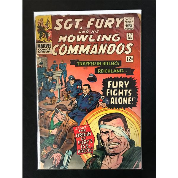 SGT. FURY And His HOWLING COMMANDOS #27 (MARVEL COMICS)