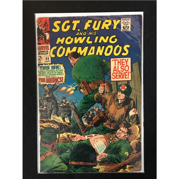 SGT. FURY And His HOWLING COMMANDOS #46 (MARVEL COMICS)