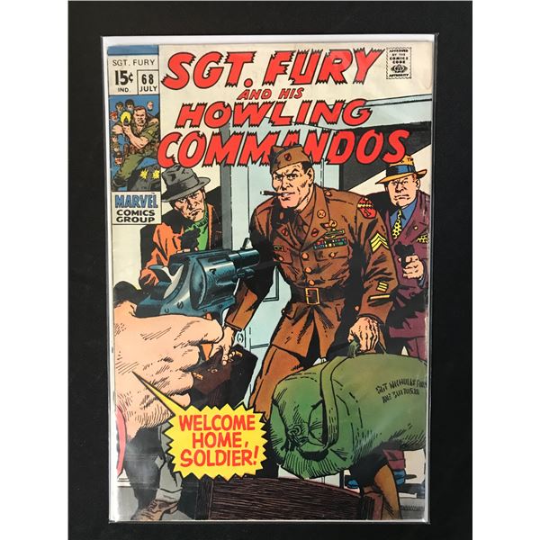 SGT. FURY And His HOWLING COMMANDOS #68 (MARVEL COMICS)