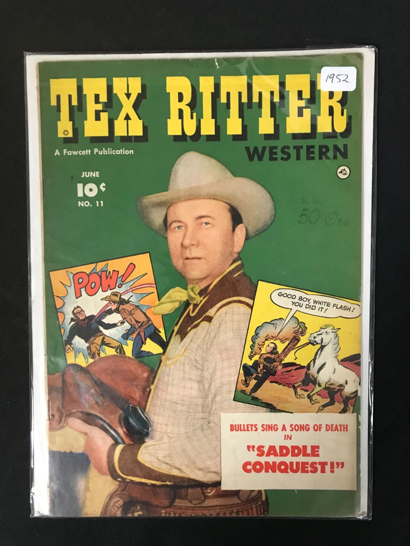 TEX RITTER Western #11 (FAWCETT PUBLICATION)
