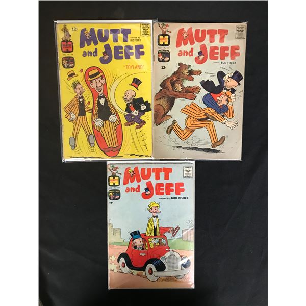 VINTAGE MUTT and JEFF COMIC BOOK LOT (HARVEY COMICS)