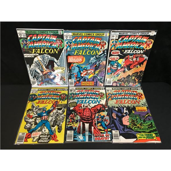 CAPTAIN AMERICA and The Falcon COMIC BOOK LOT (MARVEL COMICS)