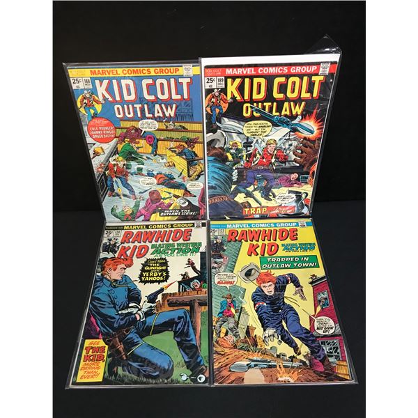 KID COLT OUTLAW/ RAWHIDE KID COMIC BOOK LOT (MARVEL COMICS)