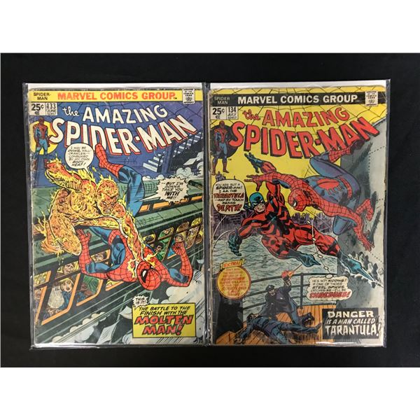 THE AMAZING SPIDER-MAN #133-34 (MARVEL COMICS)