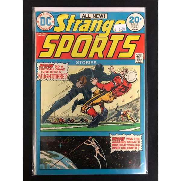 STRANGE SPORTS STORIES #3 (DC COMICS)