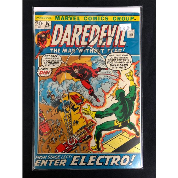 DAREDEVIL #87 (MARVEL COMICS)