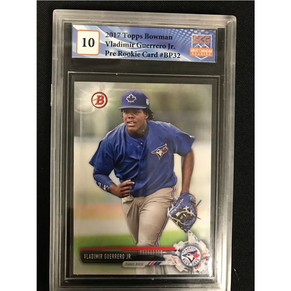 2017 Topps/Bpwman Vladimir Guerrero Jr.  (GCG 10)