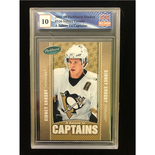 2005-06 Parkhurst Hockey Sidney Crosby (GCG 10)