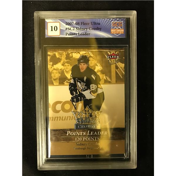 2007-08 Fleer Ultra Sidney Crosby (GCG 10)