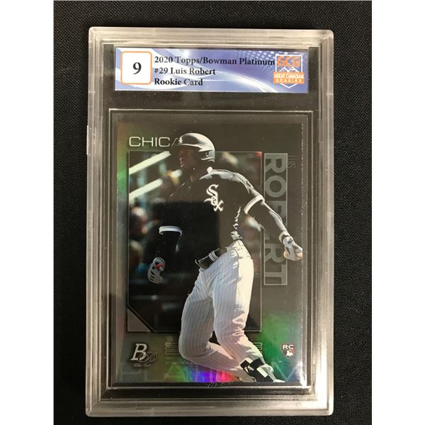 2020 Topps/Bowman Platinum Luis Robert (GCG 9)