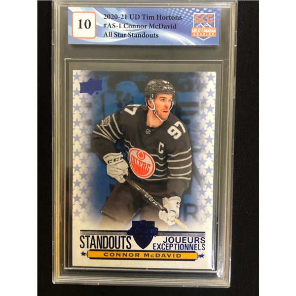 2020-21 Upper Deck Tim Hortons Connor McDavid (GCG 10)