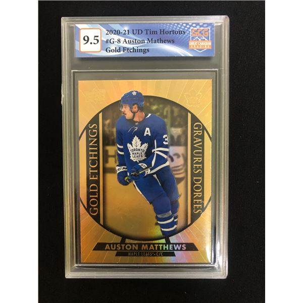 2020-21 Upper Deck Tim Hortons Auston Mathews (GCG 10)