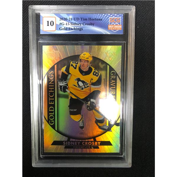 2020-21 Upper Deck Tim Hortons Sidney Crosby (GCG 10)
