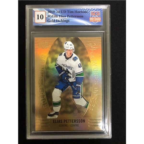 2020-21 Upper Deck Tim Hortons Elias Petterssone (GCG 10)