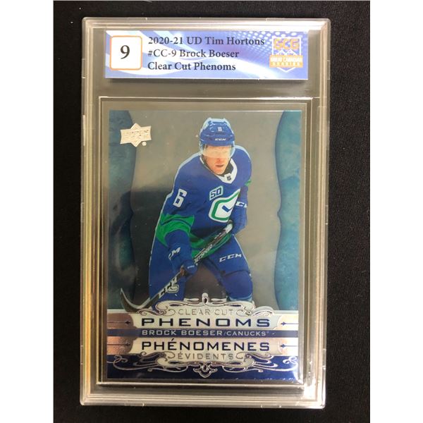 2020-21 Upper Deck Tim Hortons Brock Boeser (GCG 9)