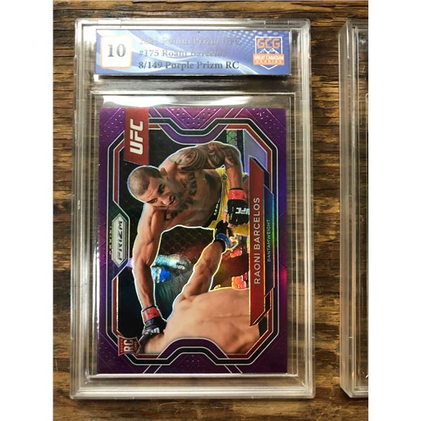 2021 Panini Prizm UFC Roani Barcelos Purple Prizm ( GCG 10)