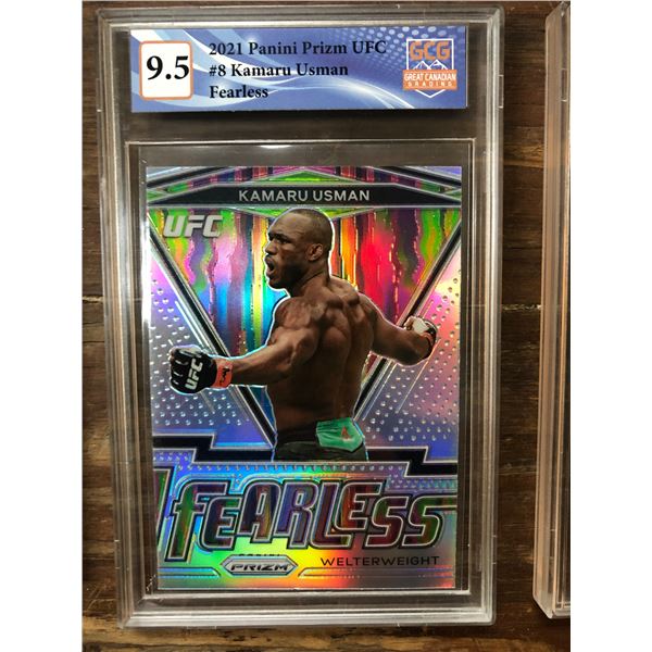 2021 Panini Prizm UFC Kamaru Usman (GCG 10)