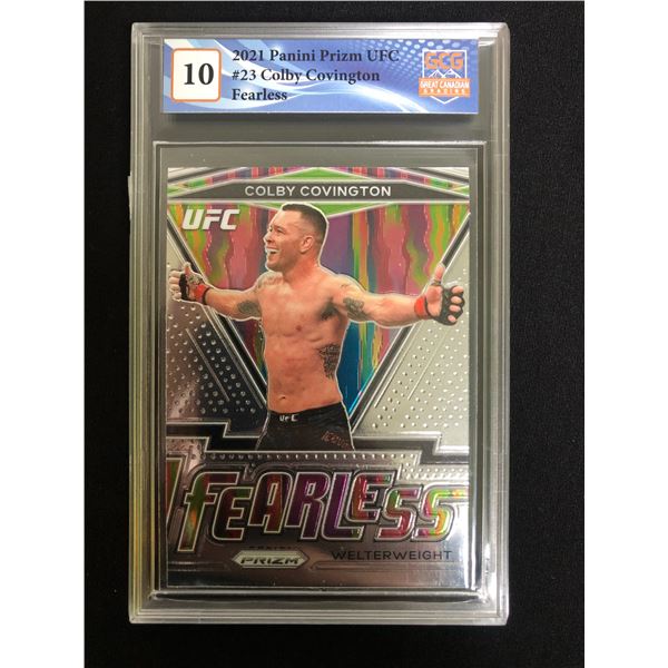 2021 Panini Prizm UFC Colby Covington (GCG 10)