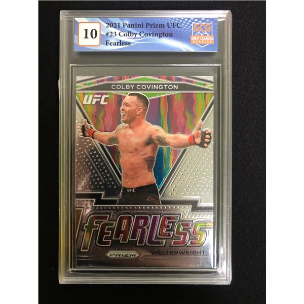 2021 Panini Prizm UFC Colby Covington (GCG 10)