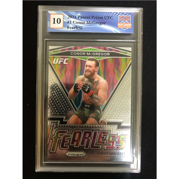 2021 Panini Prizm UFC Conor McGregor (GCG 10)